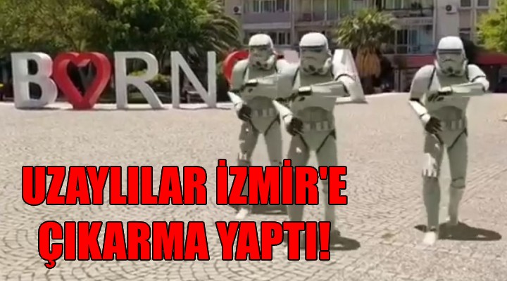 Uzaylılar İzmir e çıkarma yaptı!