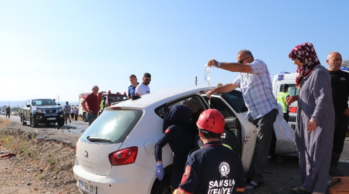 Uzman çavuş öldü, 3 ü çocuk 7 yaralı!