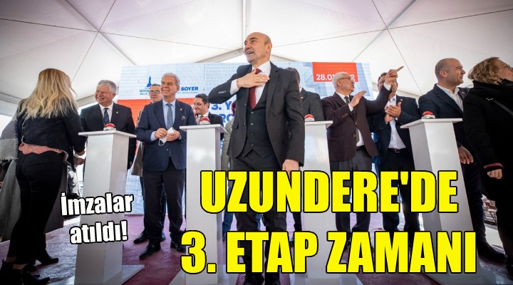 Uzundere de 3. etap için imzalar atıldı!