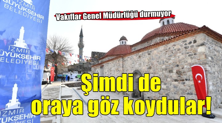 Vakıflar şimdi de Tarihi Namazgah Hamamı'na göz koydu!