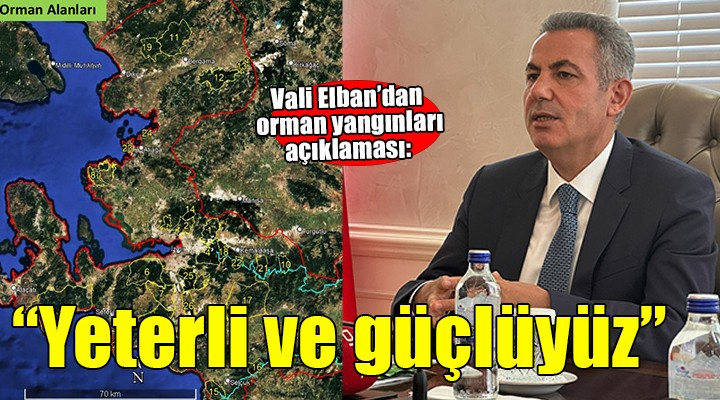 Vali Elban: Hava araçlarında yeterli ve güçlüyüz
