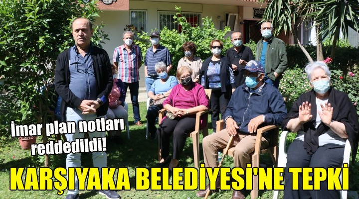Vatandaşlardan Karşıyaka Belediyesi ne tepki!