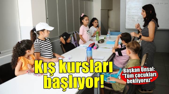Vecdi Altay Çocuk Kulübü’nde kış kursları başlıyor