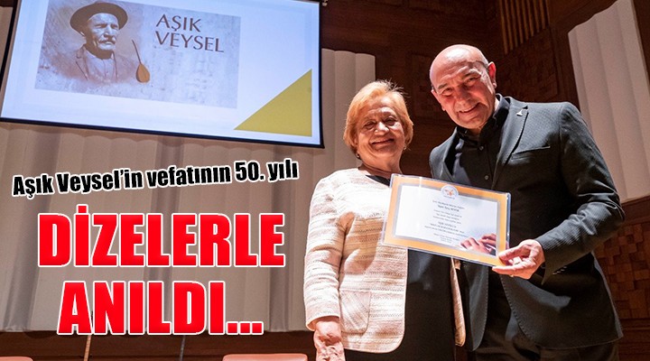 Vefatının 50. yılında Aşık Veysel dizelerle anıldı