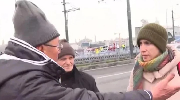 Vegan kadın bir kova balığı denize döküp kaçtı