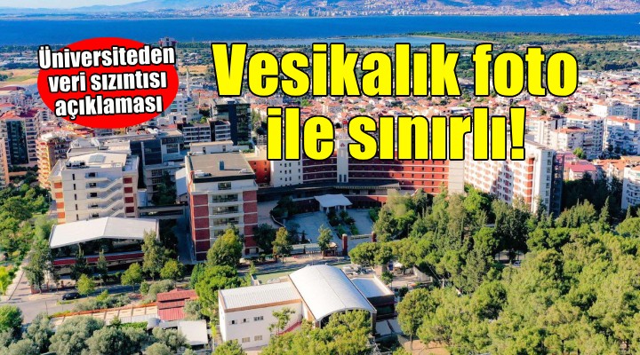 Veri sızıntısı ile ilgili Ekonomi Üniversitesi'nden açıklama!