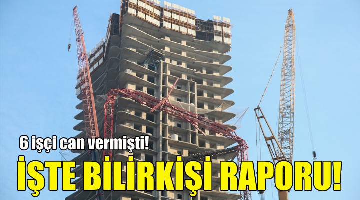 Vinç faciasına dair bilirkişi raporu hazırlandı!