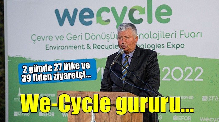 We-Cycle fuarına büyük ilgi... 2 günde 27 ülke ve 39 ilden ziyaretçi...
