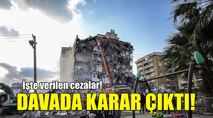 Yağcıoğlu Apartmanı davasında karar!