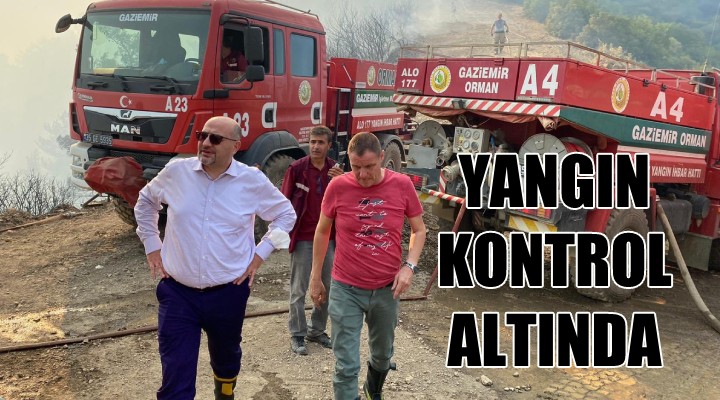 Yangın kontrol altına alındı