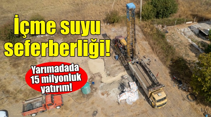 Yarımada’da içme suyu seferberliği!