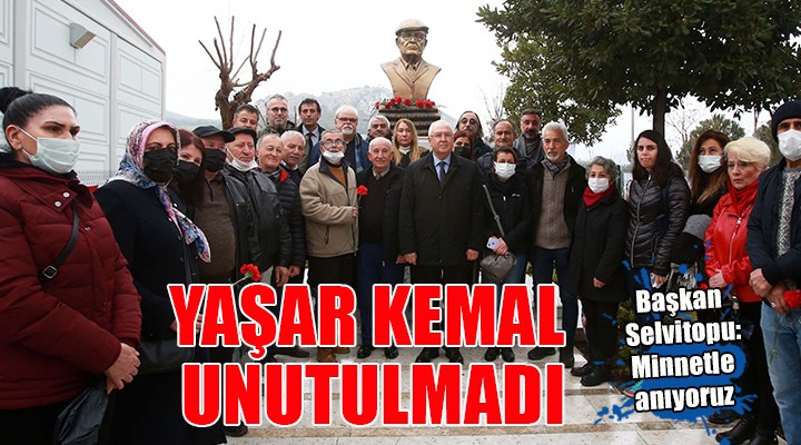 Yaşar Kemal, Karabağlar da adını taşıyan mahallede anıldı