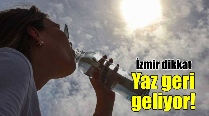 Yaz geri geliyor!