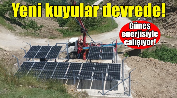 Yeni kuyular devrede... Güneş enerjisiyle çalışıyor!