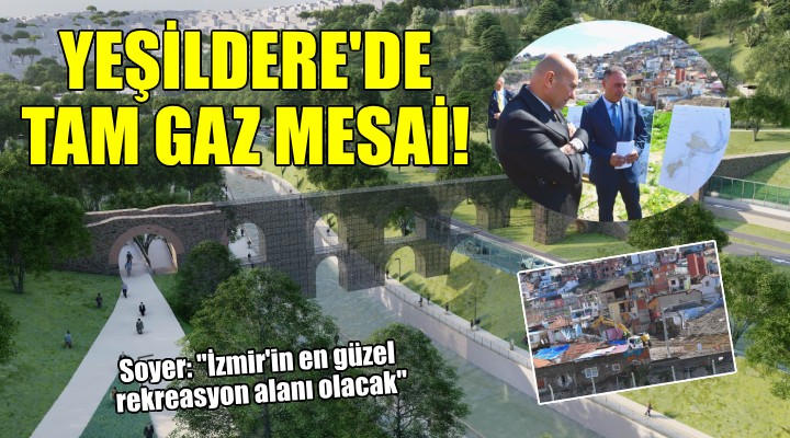 Yeşildere EXPO alanında tam gaz mesai...