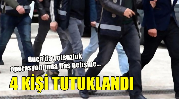 Yolsuzluk operasyonunda 4 tutuklama!