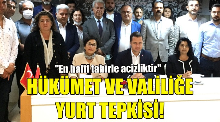 Yücel den hükümet ve valiliğe yurt tepkisi!