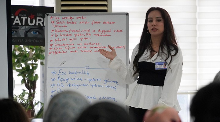 Yunusemre de şiddetle mücadele seminerleri...