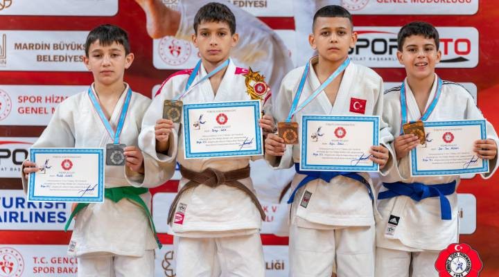 Yunusemreli judocular Mardin den başarıyla döndü