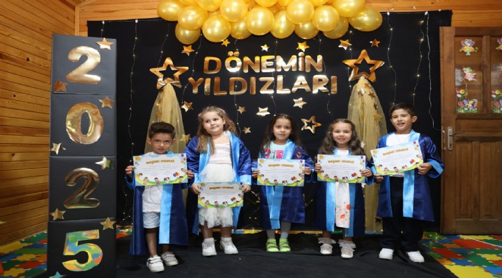 Yunusemreli minikler belgelerini aldı
