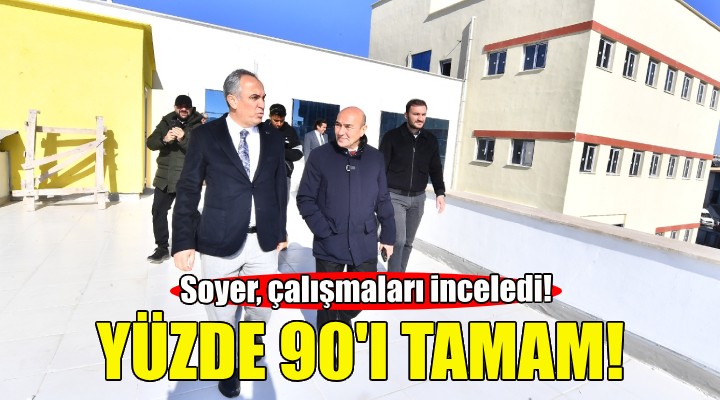 Yüzde 90 ı tamamlandı... Yeni yaşam alanı olacak!