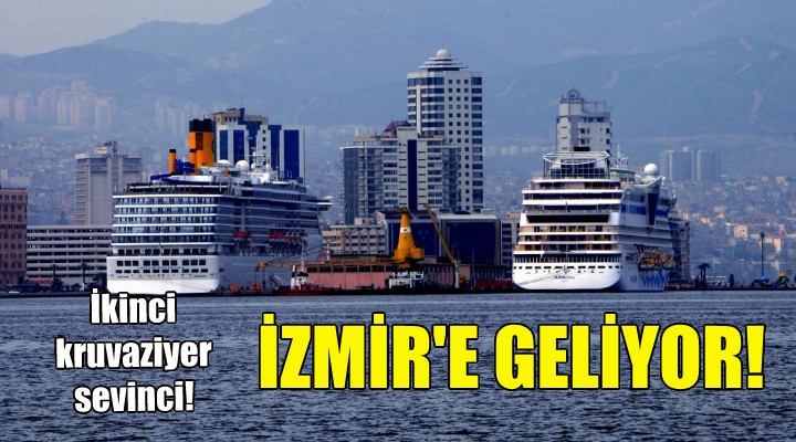 Yüzen otel İzmir e geliyor!