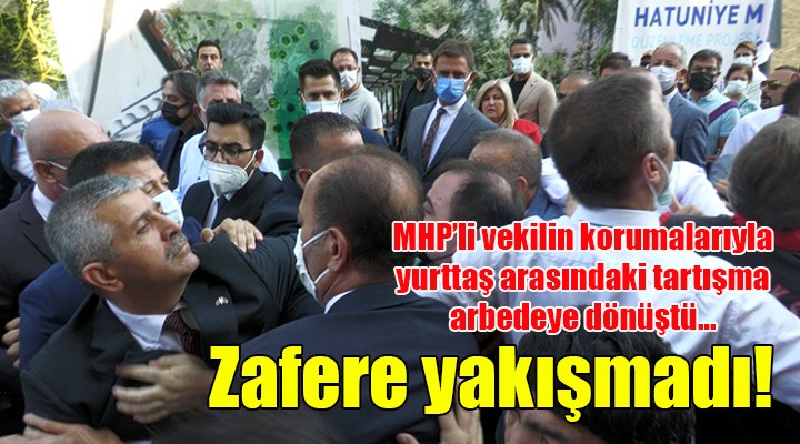 ZAFER YÜRÜYÜŞÜNDE GERGİNLİK