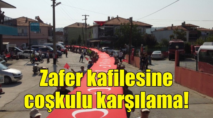 Zafer Kafilesi Alaşehir’de coşkuyla karşılandı!