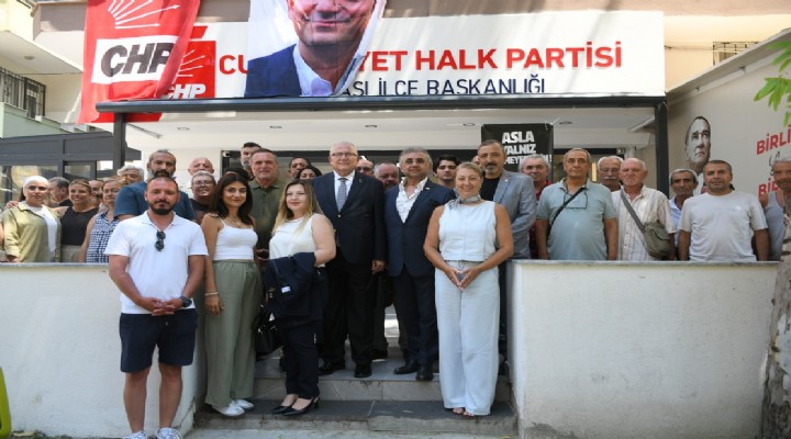 Zafer Partisi nden CHP Kuşadası İlçe Örgütü ne destek