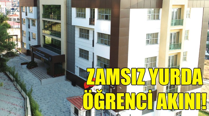 Zamsız yurda öğrenci akını!