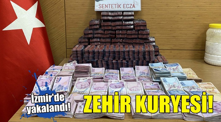 Zehir kuryesi İzmir de yakalandı!