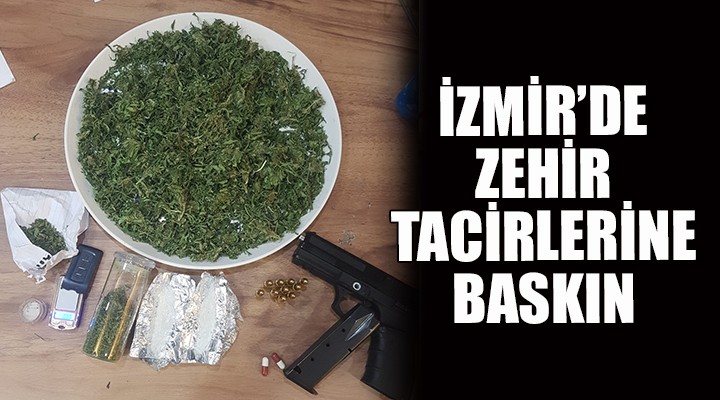 Zehir tacirlerine baskın