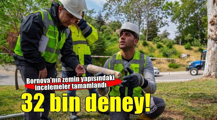 Zemin araştırmaları için 32 bin deney yapıldı