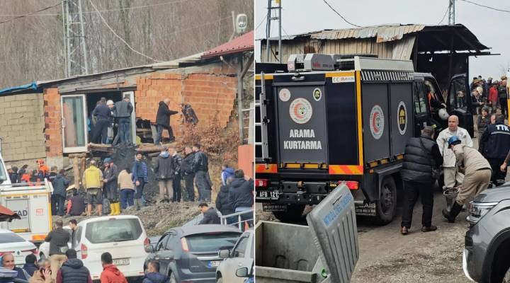 Zonguldak ta maden ocağında göçük: 3 işçi mahsur kaldı!