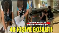 'Kurgu kaza' dolandırıcılığına İzmir merkezli operasyon! 48 kişi gözaltına alındı...