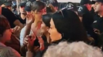 11. Yargı Paketi protestosu: LGBTİ flaması arbede çıkardı