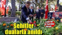 15 Temmuz şehitleri İzmir’de dualarla anıldı