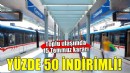 15 Temmuz’da toplu ulaşım yüzde 50 indirimli