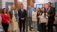 19 Mayıs coşkusu karma resim sergisi ile İbramaki'de