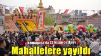 23 Nisan coşkusu tüm Kemalpaşa'yı sardı