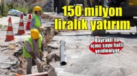 35 kilometrelik içme suyu hattı yenileniyor