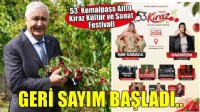 53. Kemalpaşa Altın Kiraz Kültür ve Sanat Festivali için geri sayım başladı