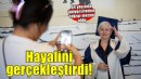 64 yaşında hayalini gerçekleştirdi yeniden kep attı