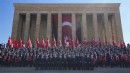 81 ilden gelen gençler ve milli sporcular Anıtkabir'de