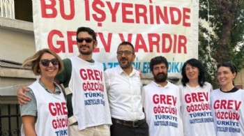 AFP Türkiye'de gazeteciler greve çıktı