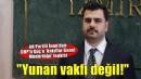 AK Parti İnan'dan CHP'li Güç'e tepki: Vakıflar Yunan vakfı değil!