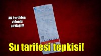 AK Parti'den Büyükşehir'e su tarifesi tepkisi!