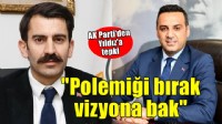 AK Parti’den CHP’li Başkana tepki: Polemiği bırak vizyona bak