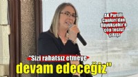 AK Partili Çankırı'dan 'çöp tesisi' çıkışı: Sizi rahatsız etmeye devam edeceğiz!