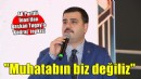 AK Partili İnan'dan Başkan Tugay'a 'Kadraj' tepkisi: 'Senin muhatabın biz değiliz'
